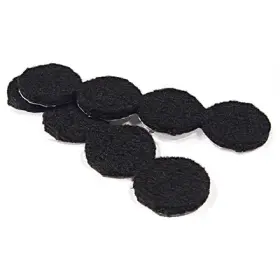 93625tv Richelieu America Ltd Felt Pads Self-adhesive Black 1- Inch 48-pk