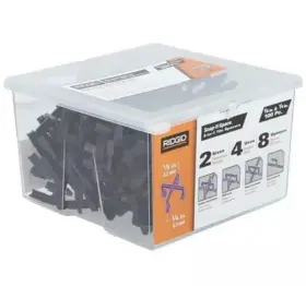 Ridgid 648846068282 100 Pack Navy Blue Snap N Space 8 In 1 Tile Spacers 1/8 Inch And 1/4