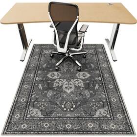Rizvarro 774113022913 48 Inch X60 Office Chair Mat For Hardwood Under Desk Home