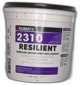 2310-1 Roberts 075378231011 1 Gallon Resilient Flooring Adhesive For Laminate Floors