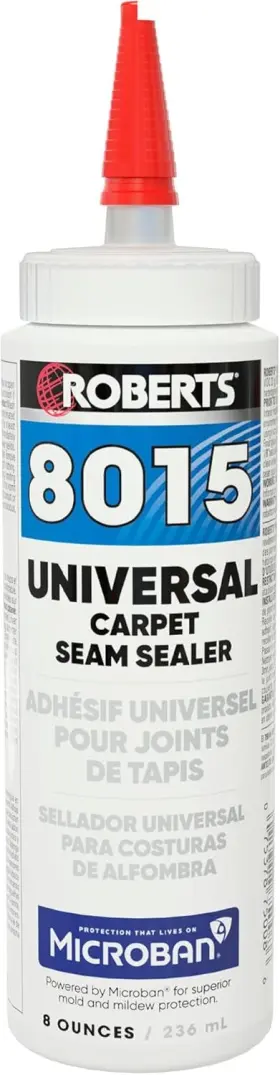 Roberts 075378801580 Universal Carpet Seam Sealer - 8 Oz. 236 Ml White