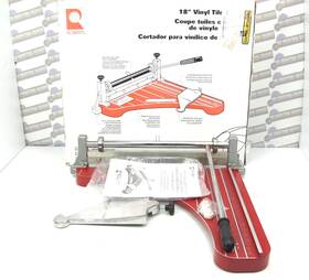 Roberts 10-918 - 18 Inch Pro Vinyl Tile Cutter Up To 1/8 Thick With Case- Tested