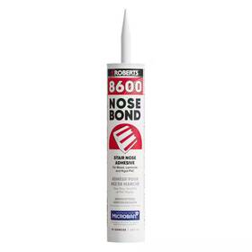 Roberts 313103967911 8600 Nosebond Beige 10 Oz. Wood Laminate And Rigid Pvc Stair Nose Adhesive In