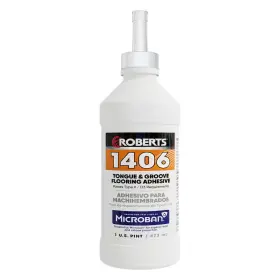 Roberts 445004467498 Beige 1-pint 0.5 Qt. Tongue And Groove Laminate Wood Floor Adhesive