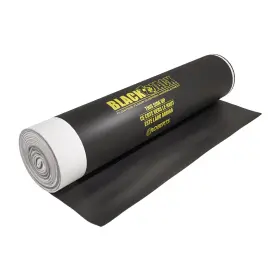 Roberts 733353033714 Black Jack Underlayment 100 Sq Ft Roll 43 X 28 25 Mm