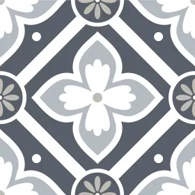 Ft4604bx Roommates 034878235660 Dublin Slate Floral Peel And Stick Floor Tile Gray Ft4604bx Roommates 034878235660 Dublin Slate Floral Peel And Stick Floor Tile Gray