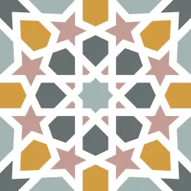 Ft4608bx Roommates Calliope Colorful Moroccan Peel And Stick Floor Tile