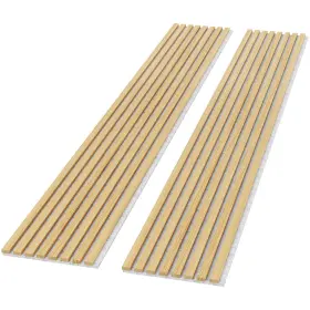 Roomtec 743127248701 Acoustic Wood Wall Panels 94.49 Inch X 12.6 Soundproof Woo