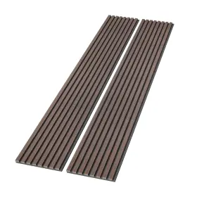 Roomtec 743127249135 Acoustic Wood Wall Panels 94.49 Inch X 12.6 Soundproof Slat W