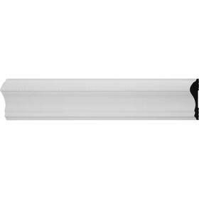 Royal Mouldings 313103535561 Creations Series 6615 11/16 Inch X 2-5/8 8 Ft. Pvc Composite White Chair Ra
