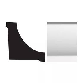 Royal Mouldings 445021342358 12 Ft. X 3/4 Inch Vinyl Composite Inside Corner Molding