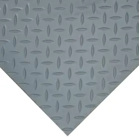 Rubber-cal 845605075882 Goodyear Diamond-plate Flooring 3.5mm X 36 Inch 8ft Grey 36x96 Rubber-cal 845605075882 Goodyear Diamond-plate Flooring 3.5mm X 36 Inch 8ft Grey 36x96