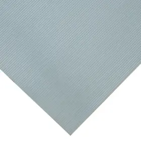 Rubber-cal 845605076087 Goodyear Inch Fine-ribbed Flooring 3.5mm X 36 5ft Grey 36x60