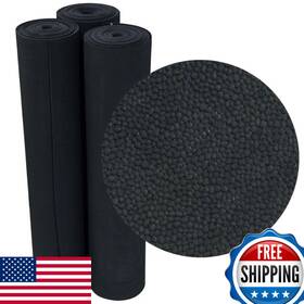 Rubber-cal B005suj0ki Rubber-cal Tuff-n-lastic Flooring Runners 1/8-inch X 4 15-feet Black