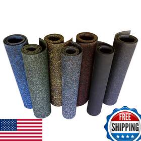Rubber-cal B00y1hpcl0 Rubber-cal 03-100-web-ab-03 Elephant Bark Flooring 3/16 Inch Black 4ftx3ft