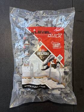 Rubi 02895 Tile Level Quick Pack Of 400 Cable Ties