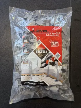 02895 Rubi Tile Level Quick Pack Of 400 Cable Ties 02895 Rubi Tile Level Quick Pack Of 400 Cable Ties