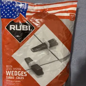 03949 Rubi Tools Delta Tile Leveling System Wedges Open Bag N