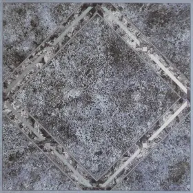 Rugdealz 644730559119 Metallic Diamond Marble Self-stick Adhesive Vinyl Floor Tiles - 100 Pcs 12 Inch X12