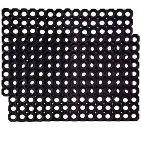 Safetycare 8541848327 Interlocking Rubber Drainage Floor Mat - Anti-fatigue 24 X 16 Inch