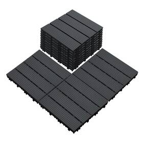 Sailary 976099136958 Interlocking Deck Tiles 27 Pcs Outdoor Patio Flooring 12 Inch X12