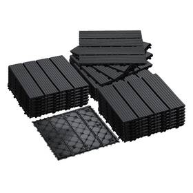 Sailary 976099136965 Interlocking Deck Tiles 36 Pcs Outdoor Patio Flooring 12 Inch X12