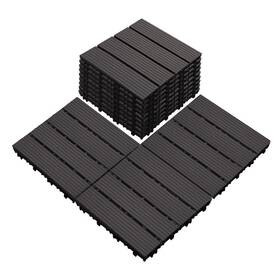 Sailary 976099136989 Interlocking Deck Tiles 27 Pcs Outdoor Patio Flooring 12 Inch X12