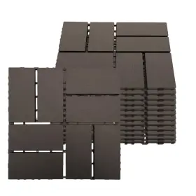 Sailary 976099137092 Plastic Interlocking Deck Tiles 12 Pcs Inch X12 All Weather Waterproof Ch Sailary 976099137092 Plastic Interlocking Deck Tiles 12 Pcs Inch X12 All Weather Waterproof Ch