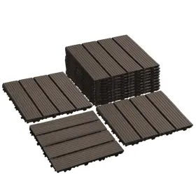 Sailary 976099139294 12 Pcs Plastic Interlocking Patio Deck Tiles - Inch X Waterproof Indoor Ou Sailary 976099139294 12 Pcs Plastic Interlocking Patio Deck Tiles - Inch X Waterproof Indoor Ou