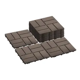 Sailary 976099139386 12 Pcs Plastic Interlocking Patio Deck Tiles - Inch X Indoor Outdoor Water Sailary 976099139386 12 Pcs Plastic Interlocking Patio Deck Tiles - Inch X Indoor Outdoor Water