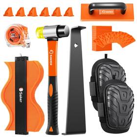 Saker Gj71202-x57614 Laminate Flooring Tools 107-piece Wood Installation Kit With