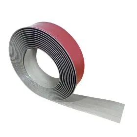 Sjzslm202404-18 Salimhib Vinyl Floor Transition Strip Self Adhesive 2 Inch 20ft Light Gray Wood Grain Flo