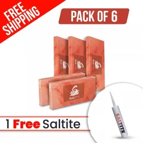 Psw-st-5 Salt Pro Himalayan Bricks 8 4 2 Pack Of 6 With Free Glue For Spa Sauna And Home D Cor