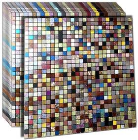 Sanyeskkiy Sy1001 10 Sheets Peel And Stick Backsplash Tile Self-adhesive Mosaic On