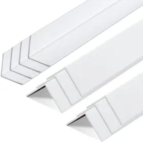 Cha-sasylvia-2716 Sasylvia 10 Pcs Wall Corner Protector Guards Vinyl 2-3/8 X 48 Inches Trim Mold