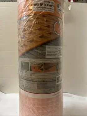 Schl Ter 011832054280 Schluter Ditra 150 Uncoupling Floor Membrane Sq Ft Roll - Tile Underlayment