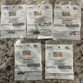 Schl Ter Ev/ro80at 5x Schluter Rondec Satin Nickel Anodized Aluminum 5/16 Inch X 1