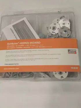 Kbzs35gt32z100 Schl Ter Schluter Kerdi Board- Screws And Washers Set 100 Count New Sealed