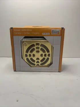 Kd4grkecg Schl Ter Schluter Kerdi Drain Grate 4 Inch Stainless Steel Kd4grke Brand New Kd4grkecg Schl Ter Schluter Kerdi Drain Grate 4 Inch Stainless Steel Kd4grke Brand New