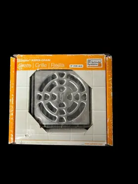 Kd4grkeob Schl Ter Schluter Kerdi Drain Grate 4 Inch Oil Rub Bronze - New Open Box D7
