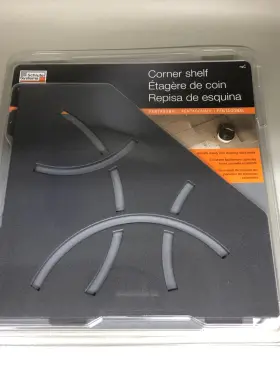 Ses2d6tsda Schl Ter Schluter Pentagonal Corner Shelf-e Curve Design Dark Anthracite