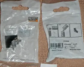 Schluter 011832159084 Lot Of 2 I90/ahka/tsda Dilex-ahka In Corner 90 Degrees Dark Anthracite