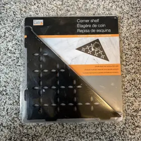Ses1d5mgs Schluter 011832176968 Shelf-e - Triangular Floral Design Matte Black