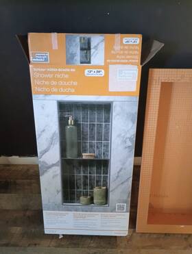 Schluter Kb12sn305711af Kerdi Shower Niche 12 Inch X 28