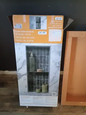 Kb12sn305711af Schluter Kerdi Shower Niche 12 Inch X 28