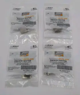 Ahk1s Schluter Systems E90/ahk1s/atgb Lot Of 4 Brushed Nickle Aluminum Outside Corner Ahk1s Schluter Systems E90/ahk1s/atgb Lot Of 4 Brushed Nickle Aluminum Outside Corner