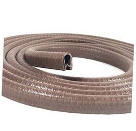 Seal Rubber D002-50f Edge Trim Dark Brown Large U Height - 21/32 Inch X 3/64 5/32 . 50 Feet