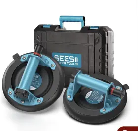 Qbxp-2p Seesii Heavy Duty 8 Inch Suction Cup Lifter For Glass And Tile - 240 Lbs Capacity 2 Pack