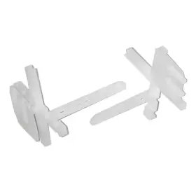 Spacergb1 Seves Mortar System Glass Block Spacers For 3 Inch Or 4 Thick Series 24-pack