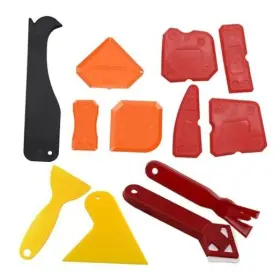 Sf26 Shandi Plastic Caulk Tool Kit Silicone 12 Pcs Caulking Removal Tools Reusable And Replaceable